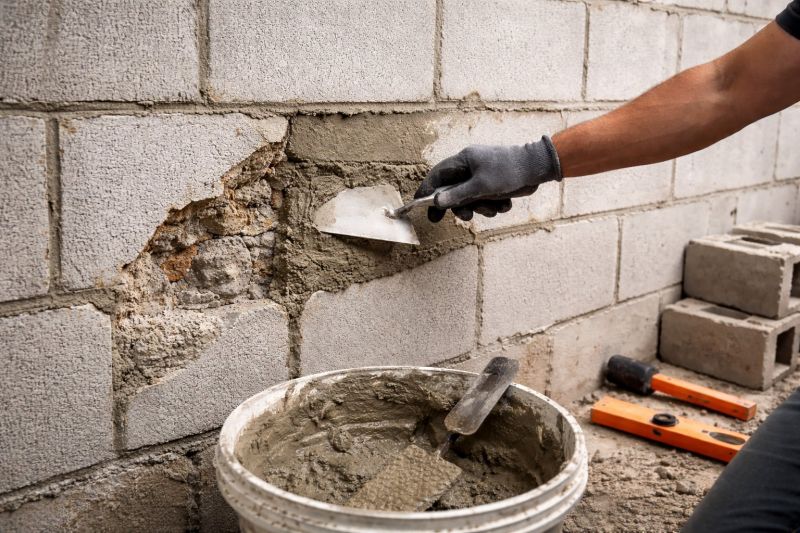 Block Wall Repair in Katy, TX