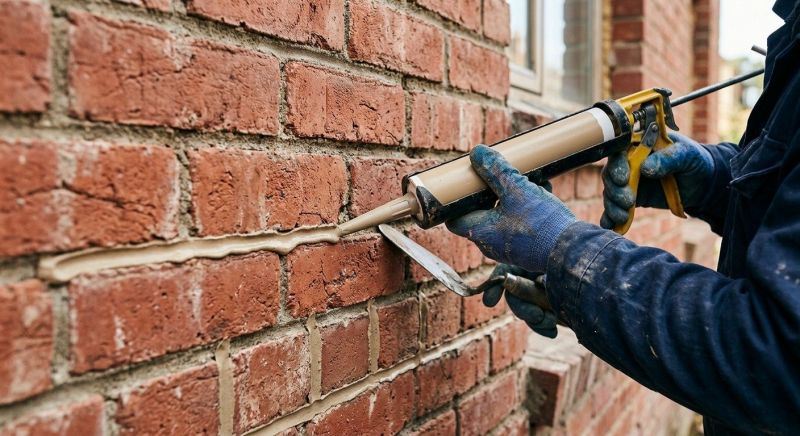 Brick Caulking in Tomball, TX