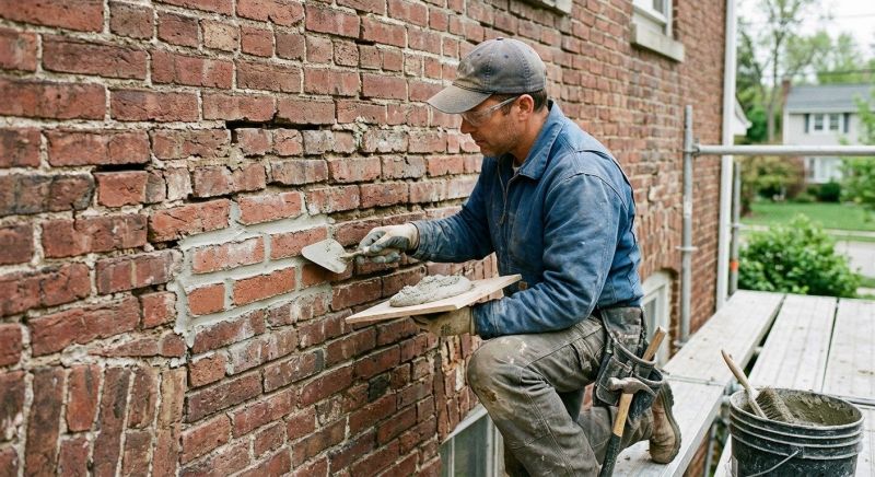 Brick Flatwork Repair in Montgomery County, TX
