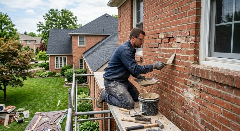 Brick Masonry Repair in Conroe, TX