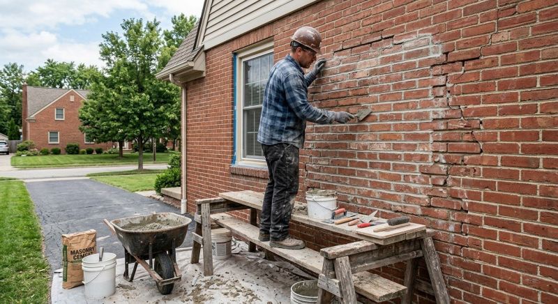 Brick Masonry Repair in Magnolia, TX