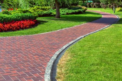 Brick Pathway Repair in Tomball, TX