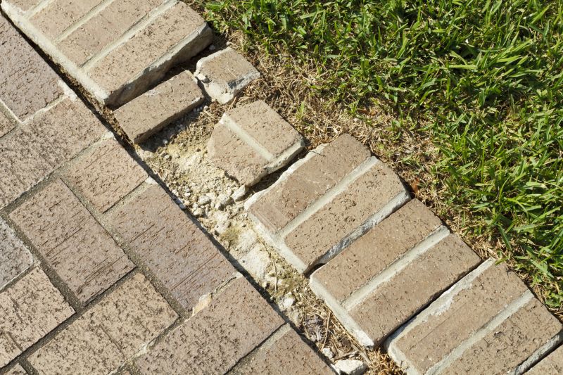 Brick Pathway Repair in Tomball, TX