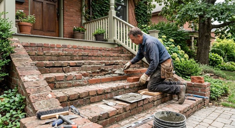 Brick Repair in Porter, TX