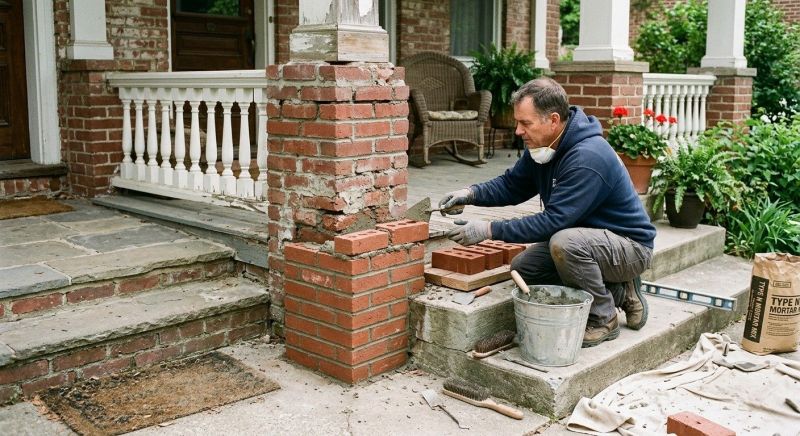 Brick Repair in Spring, TX