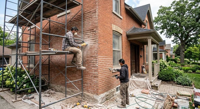 Brick Restoration in Conroe, TX