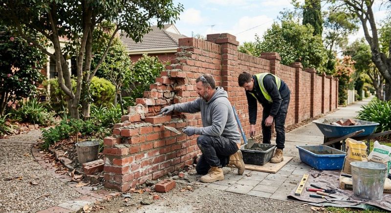 Brick Wall Repair in Porter, TX