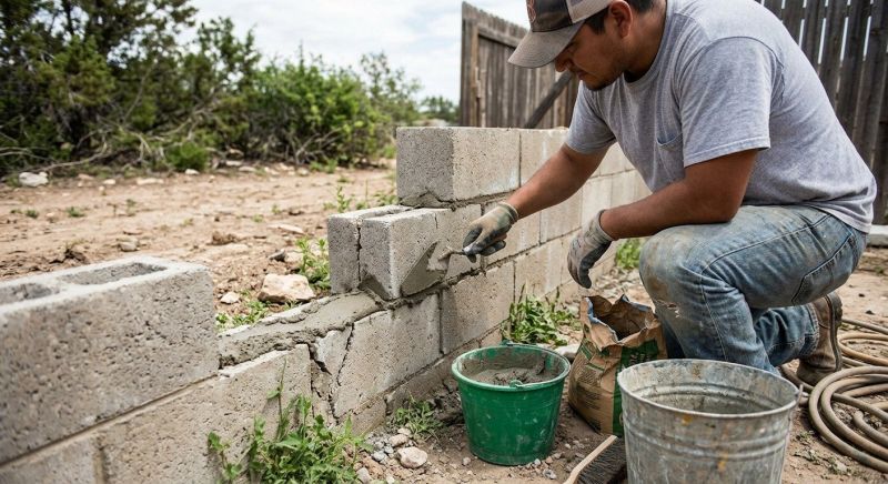 Concrete Block Repair in Kingwood, TX