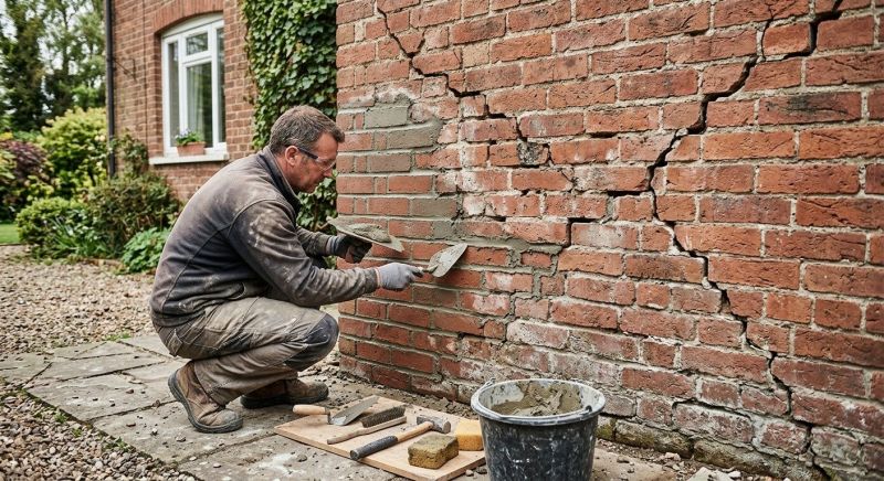Masonry Wall Repair in Tomball, TX