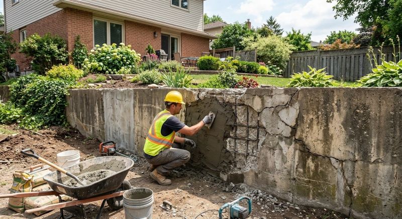 Retaining Wall Repair in Kingwood, TX