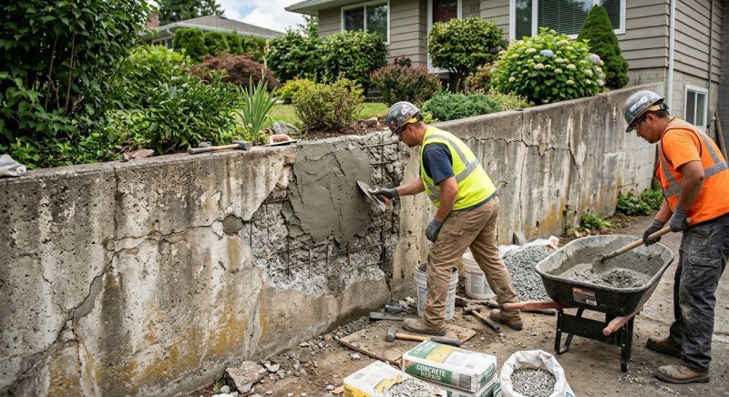Retaining Wall Repair in Kingwood, TX