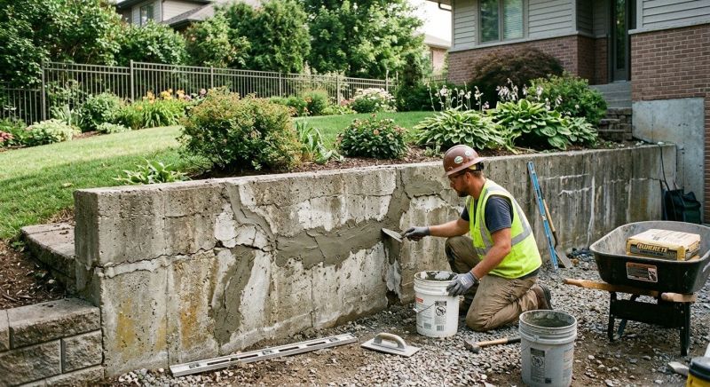 Retaining Wall Repair in Magnolia, TX