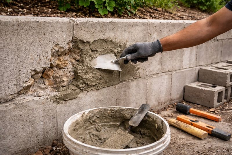 Retaining Wall Repair in Montgomery County, TX