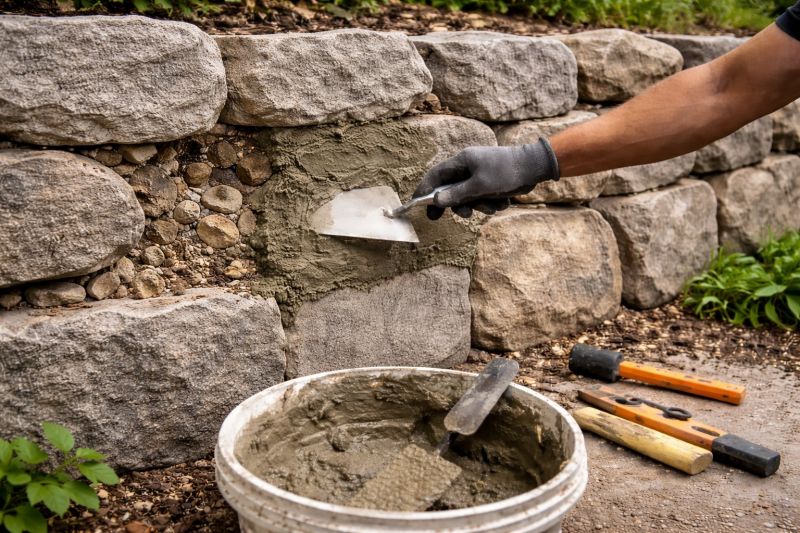 Retaining Wall Repair in Waller, TX
