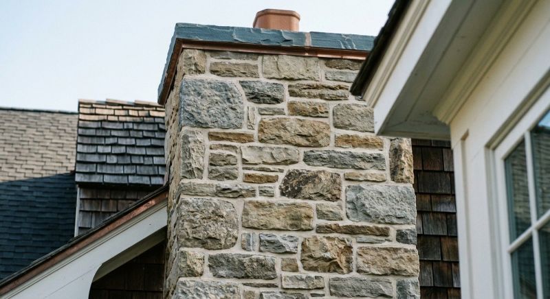 Stone Chimney Installation in Cypress, TX