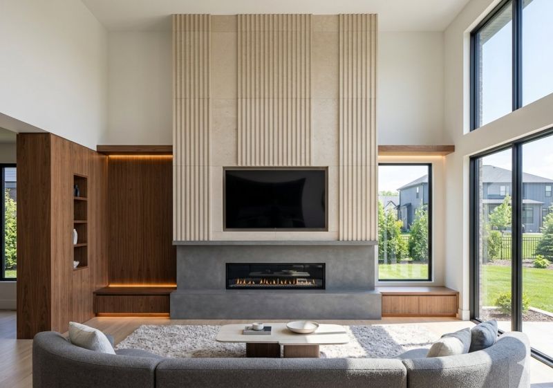 Stone Chimney Installation in Cypress, TX