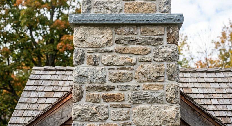 Stone Chimney Installation in Katy, TX