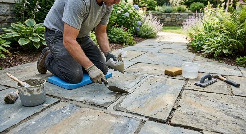 Stone Driveway Repair in Tomball, TX