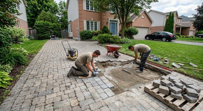 Stone Driveway Repair in Tomball, TX