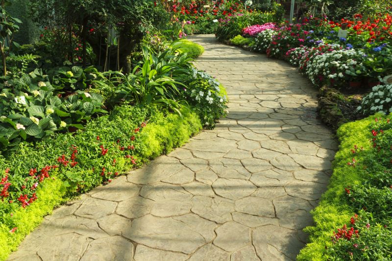 Stone Walkway Repair in Tomball, TX